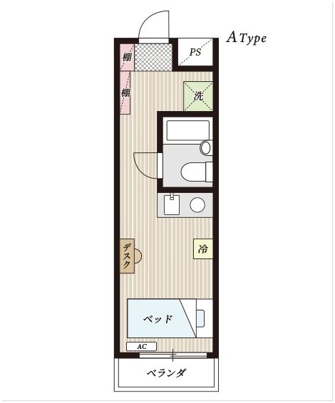 A Type floor plan